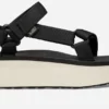 Teva "Flatform Universal" Sandals In Black/Tan WOMEN