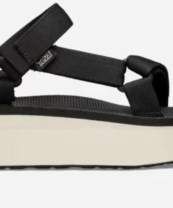 Teva "Flatform Universal" Sandals In Black/Tan WOMEN