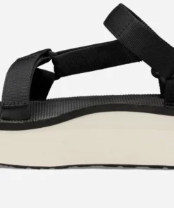 Teva "Flatform Universal" Sandals In Black/Tan WOMEN 10 Teva