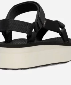 Teva "Flatform Universal" Sandals In Black/Tan WOMEN 11 Teva