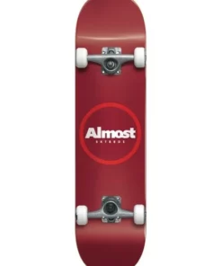 Almost "Red Ringer" 7.25" Skateboard Complete