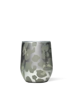 "Snow Leopard" Corkcicle Stemless Cup Drinkware