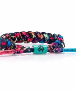 WOMEN "Black Rainbow" Rastaclat Bracelet | M/L