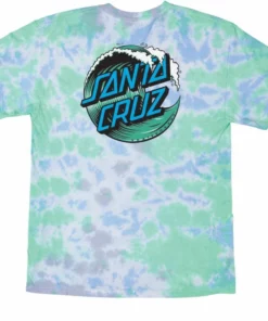 Santa Cruz "Wave Dot" Tie Dye T-Shirt MEN