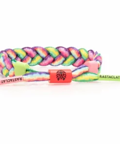 WOMEN Rastaclat Tie Dye "What A Clat" Bracelet