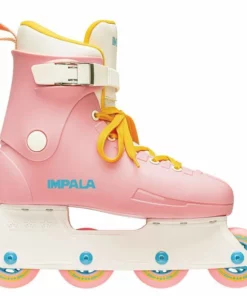 Impala Skates "Pink/Yellow" Impala Lightspeed Inline Skates