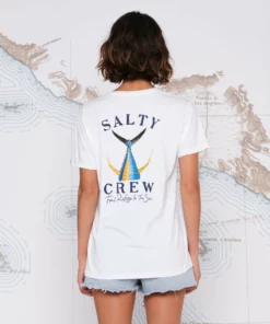 Salty Crew Womens "Tailed" Salty Crew Women's Boyfriend Tee | 2 Colors!