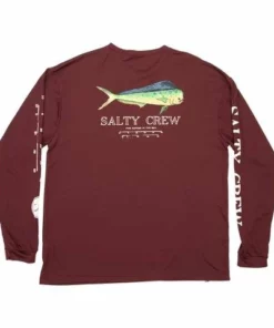 Salty Crew Mens Salty Crew "Angry Bull" L/S Rashguard