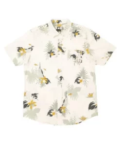 Salty Crew Mens Salty Crew "Layday" White S/S Woven