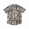 Salty Crew Mens Salty Crew "Hodad" S/S Navy Woven
