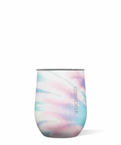"Coastal Swirl" Corkcicle Stemless Cup