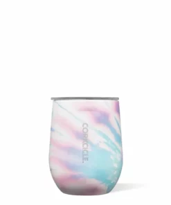 "Coastal Swirl" Corkcicle Stemless Cup