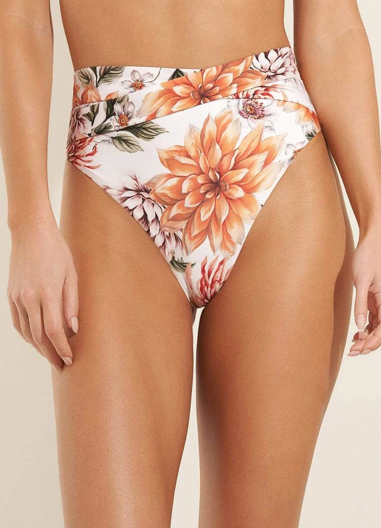 Maaji "Cottage Garden Joile" High Rise/High Leg Reversible Bikini Bottom WOMEN 3 Maaji "Cottage Garden Joile" High Rise/High Leg Reversible Bikini Bottom WOMEN