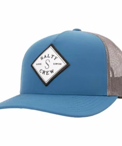 Salty Crew Mens Salty Crew "Sea Line" Retro Trucker Hat (3 Colors)