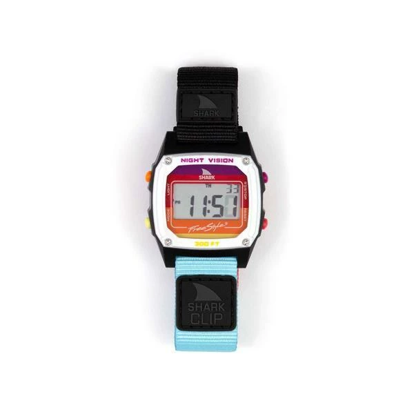 "Rainbow Licorice" Freestyle Shark Classic Clip Jewelry And Watches 4 "Rainbow Licorice" Freestyle Shark Classic Clip Jewelry And Watches