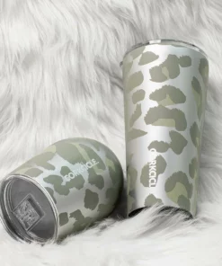 Corkcicle "Snow Leopard" 16oz Tumbler