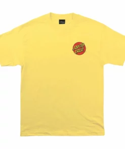 MEN Santa Cruz "Classic Dot Chest" Shirt In Banana Cream 5 MEN Santa Cruz