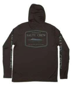 Salty Crew Mens Salty Crew "Stealth" Hooded Rashguard (2 Colors)
