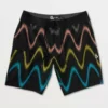 Volcom Mens Volcom "Misprint" Men's Mod Tech 19" Trunks