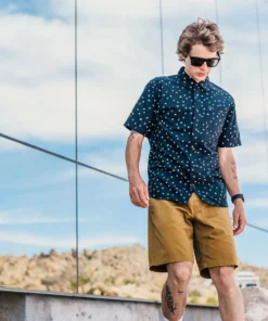 Volcom Mens Volcom "Frickin Elastic Waist 19" Shorts"