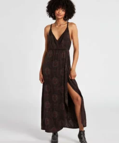 Volcom Womens Women's Beachwear "Vinyl Club" Volcom Women's Maxi Dress