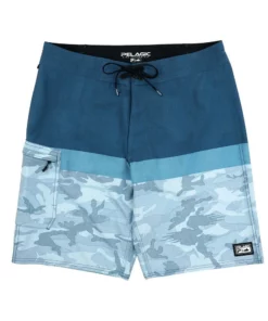 Pelagic Gear Mens Pelagic "Blue Water" Fishing Short | Blue