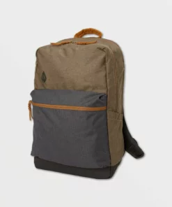 Volcom "School Backpack" In Khaki