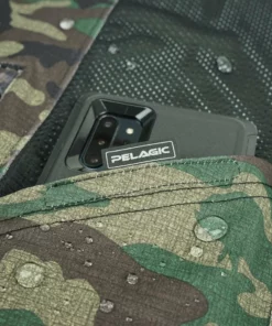 Pelagic Gear Mens Pelagic Exo Tech 2.0 Hooded Fishing Shirt | Camo