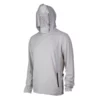 Pelagic Gear Mens Pelagic "Exo-Tech" Hooded Fishing Shirt | All Grey