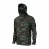 Pelagic Gear Mens Pelagic Exo Tech 2.0 Hooded Fishing Shirt | Camo
