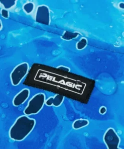 Pelagic Gear Mens Pelagic "Exo-Tech" Hooded Fishing Shirt | Blue Dorado 11 Pelagic Gear Mens Pelagic