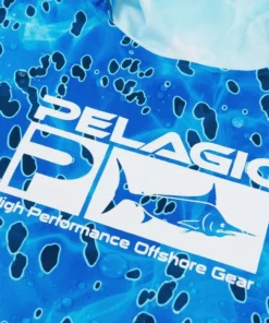 Pelagic Gear Mens Pelagic "Exo-Tech" Hooded Fishing Shirt | Blue Dorado 12 Pelagic Gear Mens Pelagic