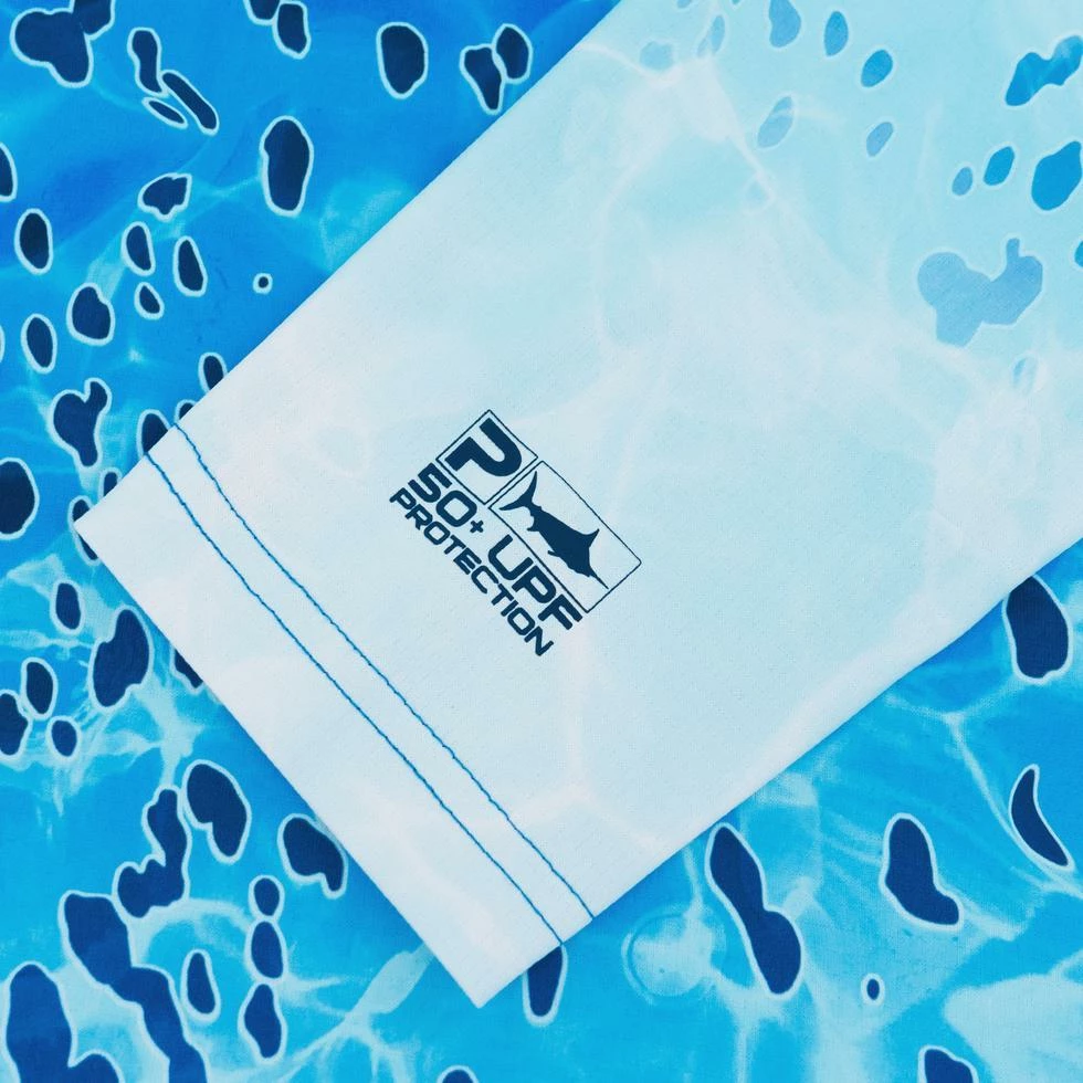 Pelagic Gear Mens Pelagic "Exo-Tech" Hooded Fishing Shirt | Blue Dorado 9 Pelagic Gear Mens Pelagic "Exo-Tech" Hooded Fishing Shirt | Blue Dorado