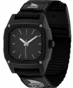 "Black Out" Freestyle Shark Classic Clip Analog Jewelry And Watches