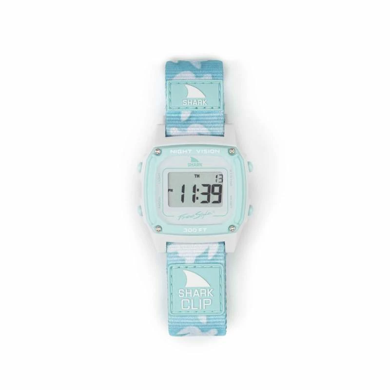 WOMEN "Trippy Turtle Aqua" Freestyle Shark Classic Clip 4 WOMEN "Trippy Turtle Aqua" Freestyle Shark Classic Clip