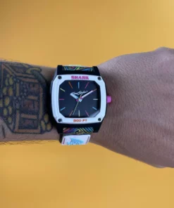"Kaleidoscope" Freestyle Shark Classic Clip Analog | 40th Anniversary Jewelry And Watches -The Room Surf & Skate Shop IMG 2906 1080x1080