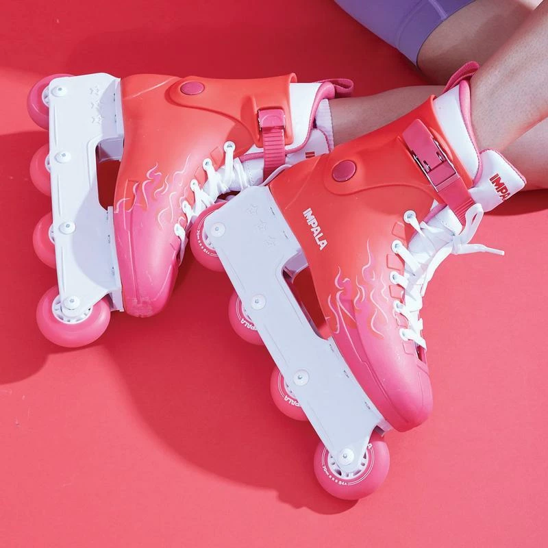 Impala Skates "Flames" Impala Lightspeed Inline Skates WOMEN