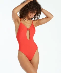 Volcom Womens "Simply Solid" Women's Volcom One-Piece Swimsuit | 2 Colors!