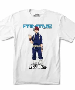 MEN "Shoto Todoroki" Primitive X My Hero Academia Shirt