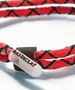 Rastaclat "Particle Red" Knotted Bracelet