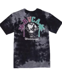 RVCA Mens RVCA "World Crass" Tie-Dye Tee | 2 Colors