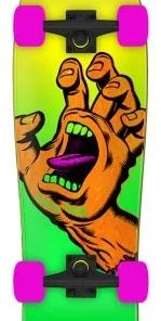 Santa Cruz "Missing Hand" 9.70" Cruiser Skateboard