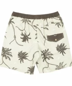 Salty Crew Mens Salty Crew "Island Days" Sage Volleys 11 Salty Crew Mens Salty Crew