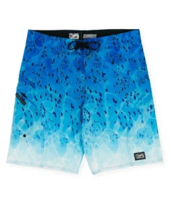 Pelagic Gear Mens Pelagic "Sharkskin" Fishing Shorts | Blue Dorado