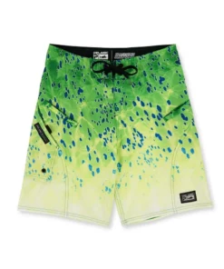 Pelagic Gear Pelagic "Sharkskin" Fishing Shorts | Green Dorado