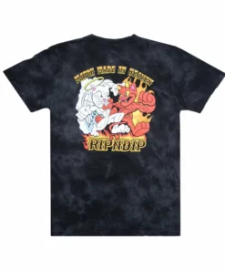 "Match Made In Heaven" RIPNDIP Tie Dye Tee MEN