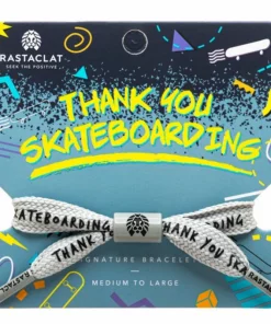 "Thank You Skateboarding" Rastaclat Bracelet | M/L