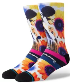 Sandals, Shoes And Socks Stance "Jimi Sunflower" Socks