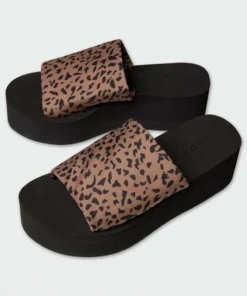 Volcom Womens Volcom "Simple Hi-Scraper" Platform Sandals