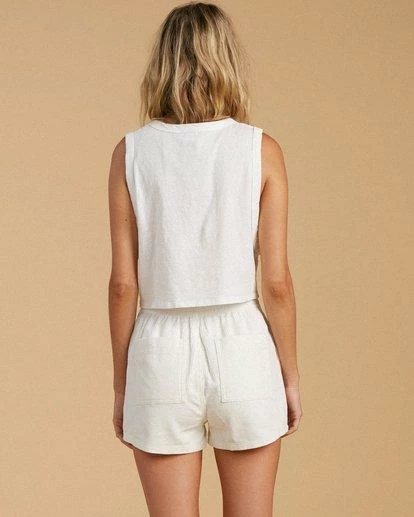 Billabong Womens Billabong "Salty Blonde Cut Off" Tank Top 6 Billabong Womens Billabong "Salty Blonde Cut Off" Tank Top